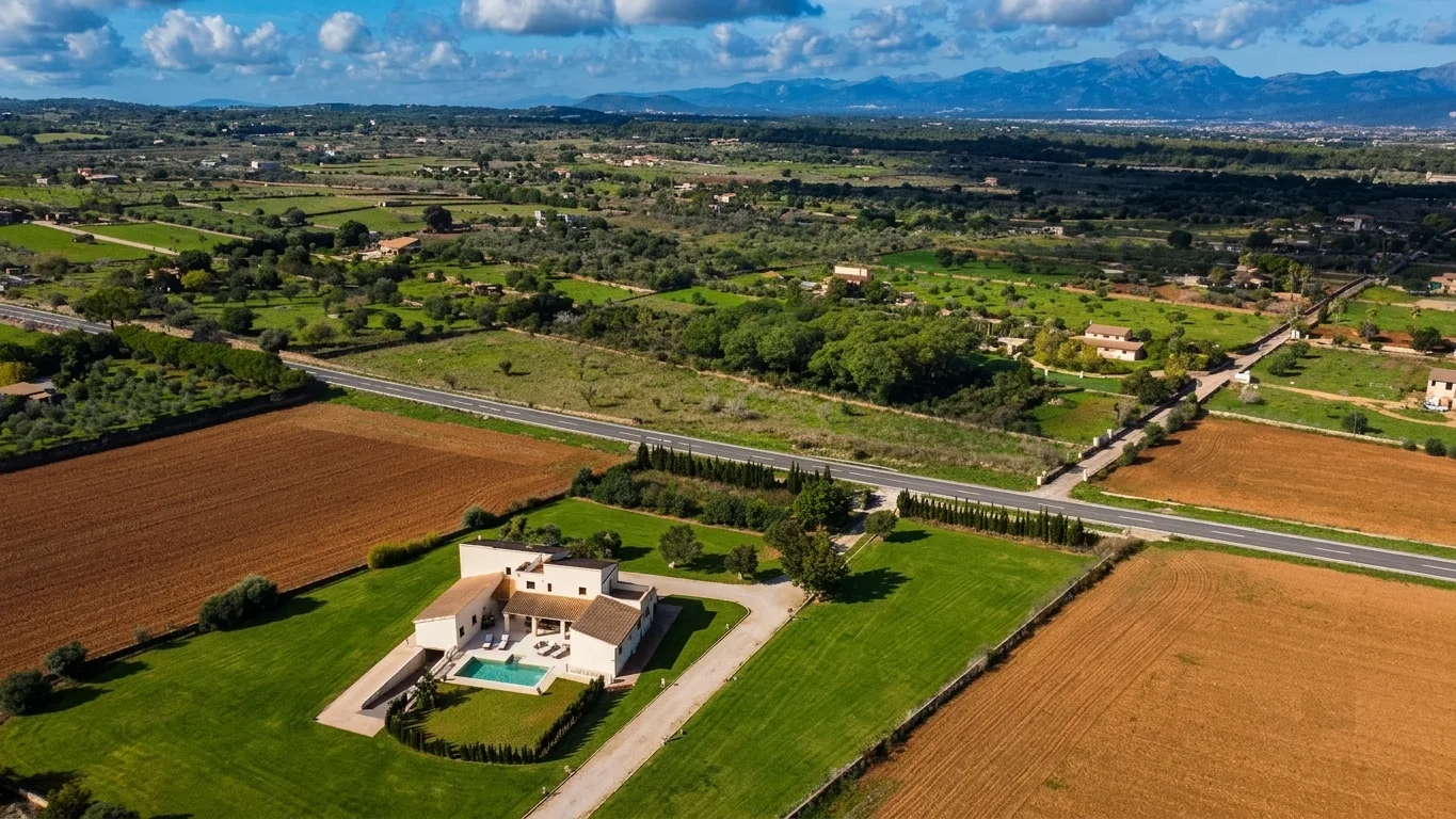 Large newly built finca with pool and garage - 1
